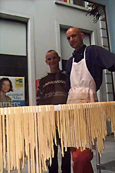 pasta making is a very long process